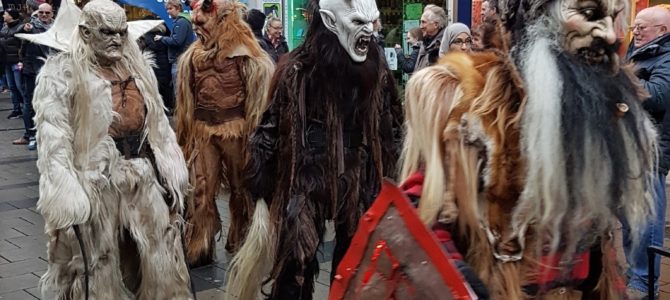 Krampus Parade in Munich video