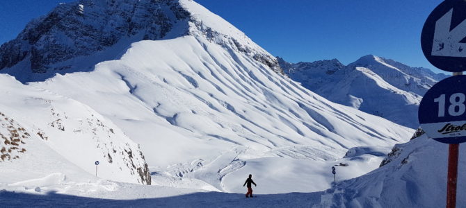 Snowboard Run Lech Austria video