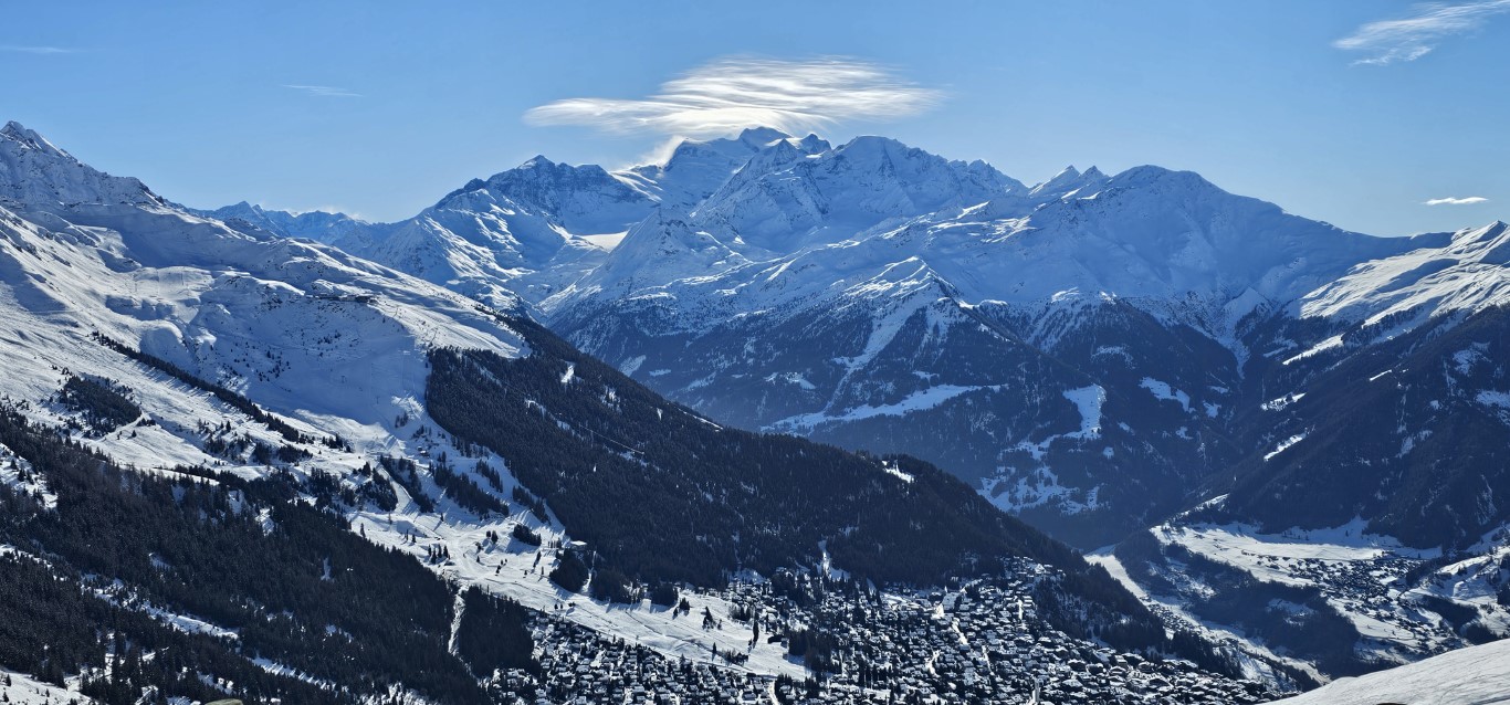 Skiing in Verbier Switzerland